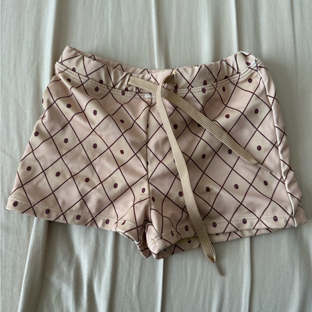 Pineapple swim trunks